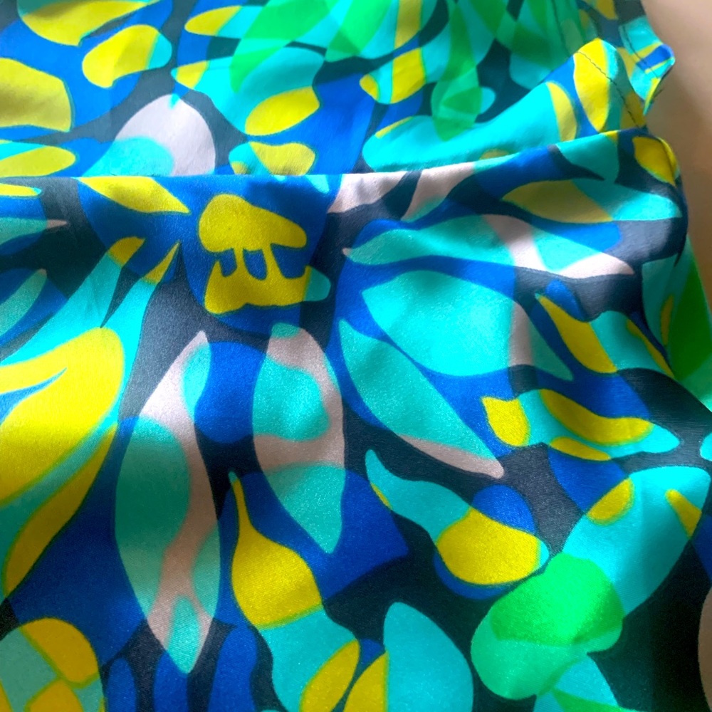 Silky One-Shoulder Top - Picture 2 of 2